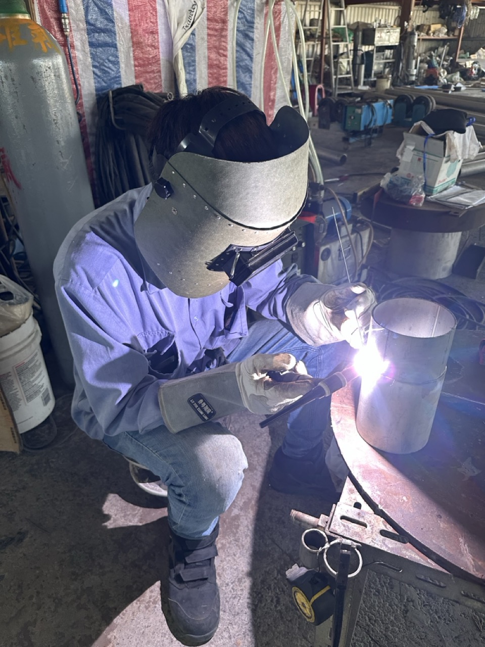 抽孔加工及管材切割